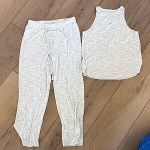 LOFT Soft Knit Lounge Pants - Pastel Mix